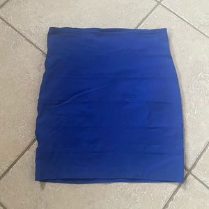 Women’s Royal Blue Pencil Skirt